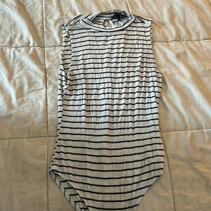Striped Bodysuit 🤍 3/$25 🤍